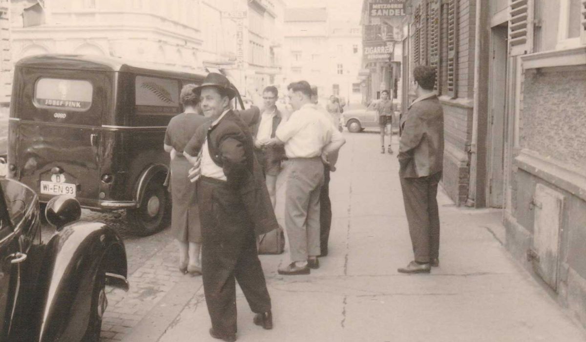 Historische Aufnahme aus der Frankenstraße